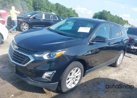 2020 Chevrolet Equinox Fwd Lt 1.5L Turbo из США, поврежденный, VIN 3GNAXKEV2LL267865